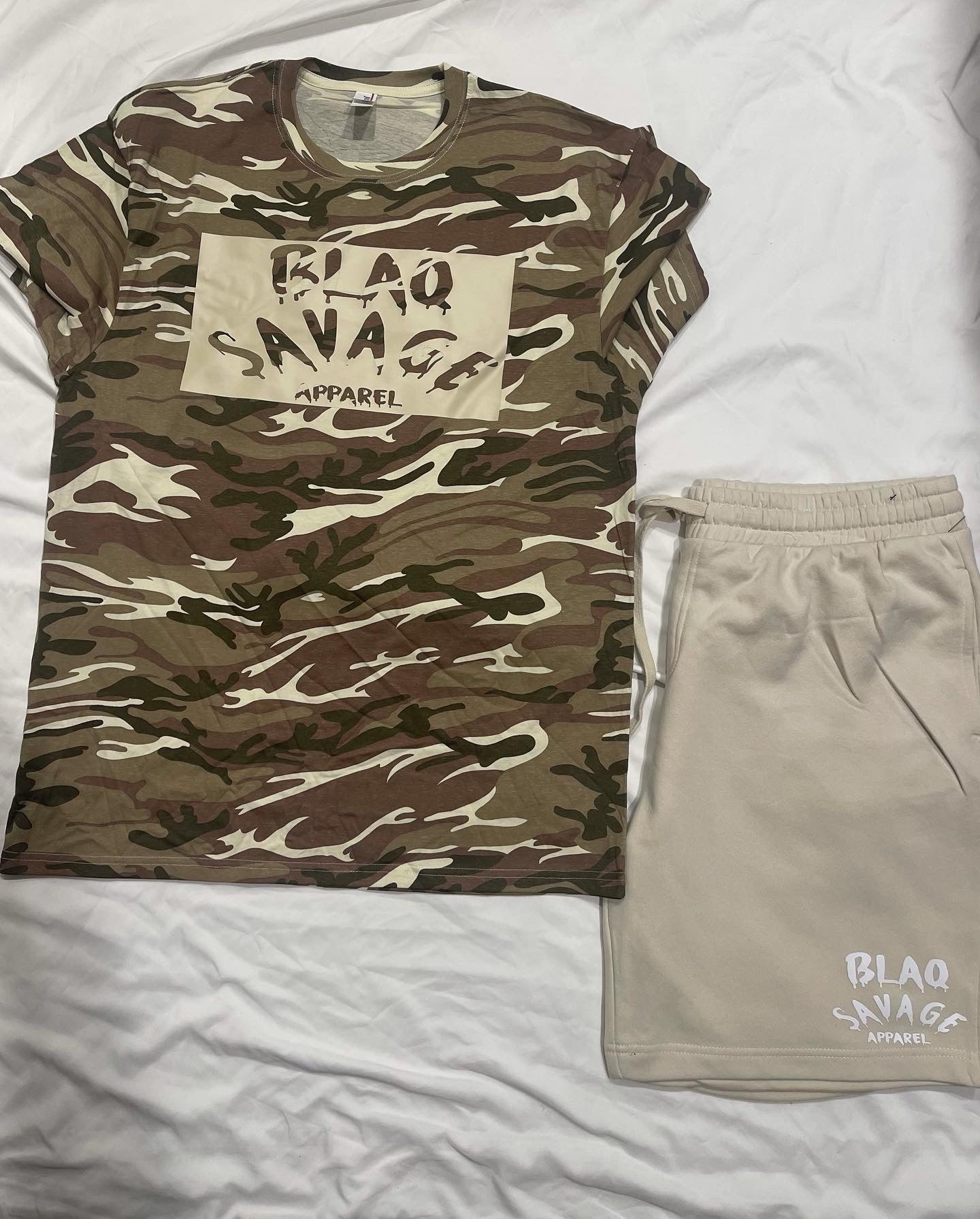 Men’s Camo Shortsets