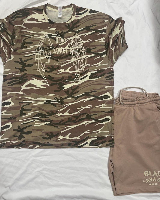 Men’s Camo Shortsets