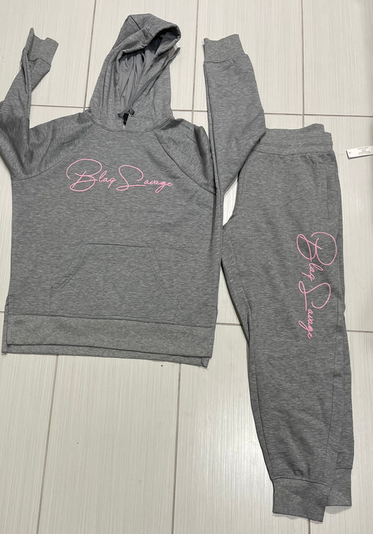 Grey/Pink