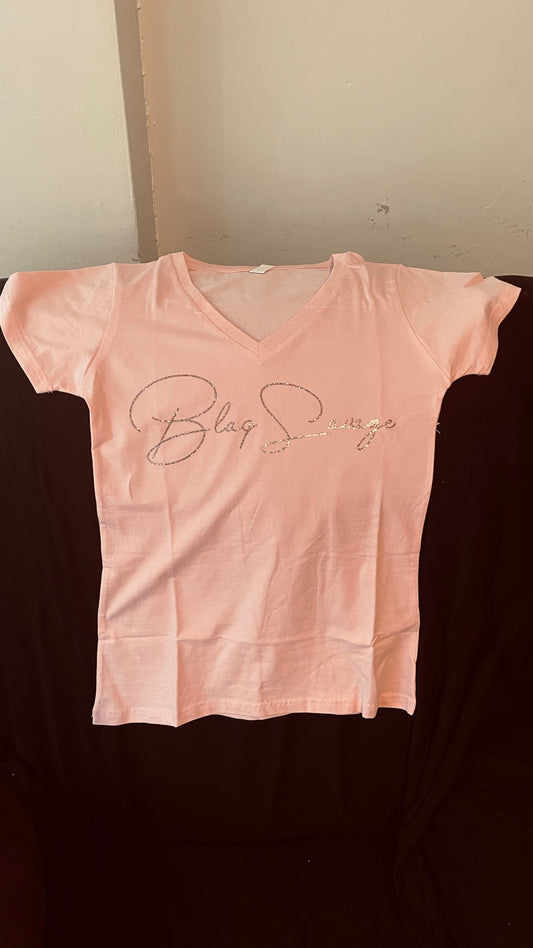 Pink Eose Gold Women’s Shirt