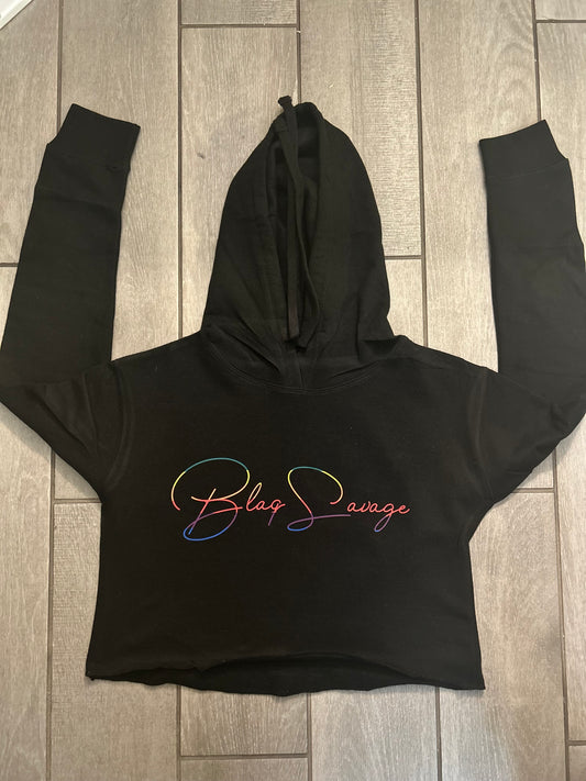 LGBTQ CROPPED HOODIES